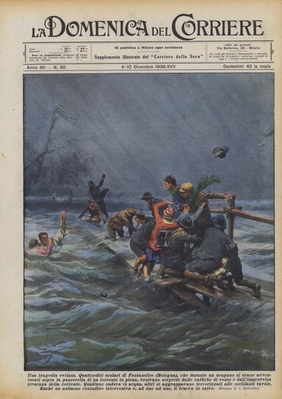 Zażegnanie tragedii autorstwa Achille Beltrame