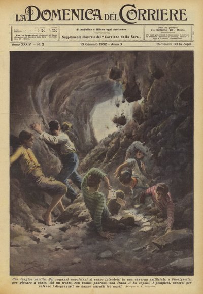 Tragiczny mecz autorstwa Achille Beltrame