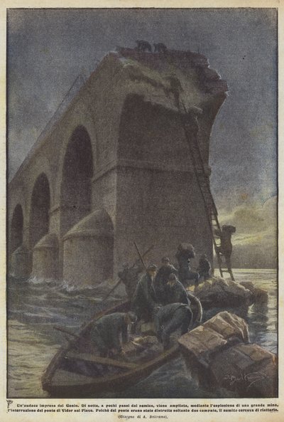 Śmiały wyczyn Genius autorstwa Achille Beltrame
