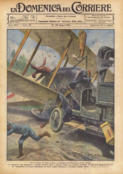 Starcie nowego rodzaju na strzelnicy Vincennes pod Paryżem autorstwa Achille Beltrame