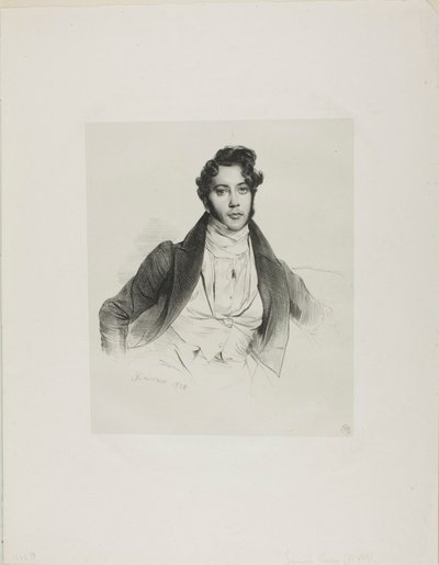 James Parry autorstwa Achille Devéria