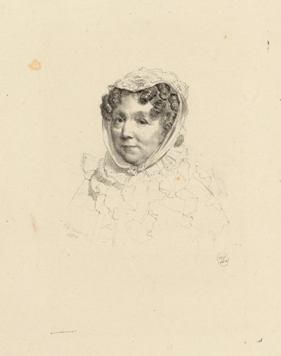 Portret pani Desforges, kuzynki Devérii. (IFF 40) autorstwa Achille Devéria