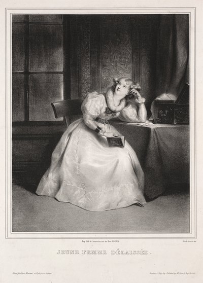 Zaduma. autorstwa Achille Devéria