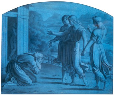 Szpitalnica Abrahama, ok. 1820-1857 autorstwa Achille Devéria