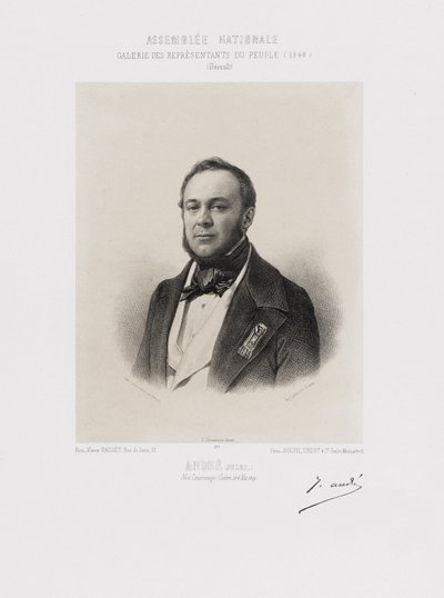 Zgromadzenie Narodowe, Galeria Przedstawicieli Ludowych - Marie François Joseph Jules André (Hérault) autorstwa Achille Devéria