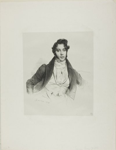 James Parry autorstwa Achille Devéria