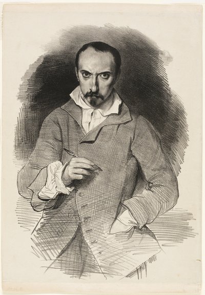 Autoportret autorstwa Achille Devéria