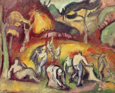 praca jesienna autorstwa Achille Emile Othon Friesz