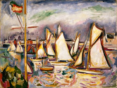 Regaty w Antwerpii autorstwa Achille Emile Othon Friesz