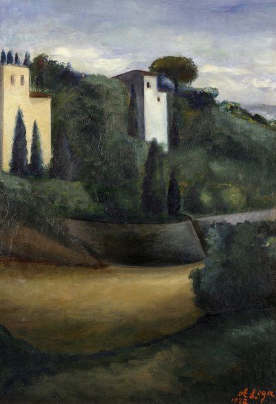 Wille w Fiesole autorstwa Achille Lega