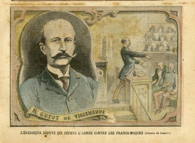 Ilustracja Achille Lemot (1846-1909) w Le Pelerin autorstwa Achille Lemot