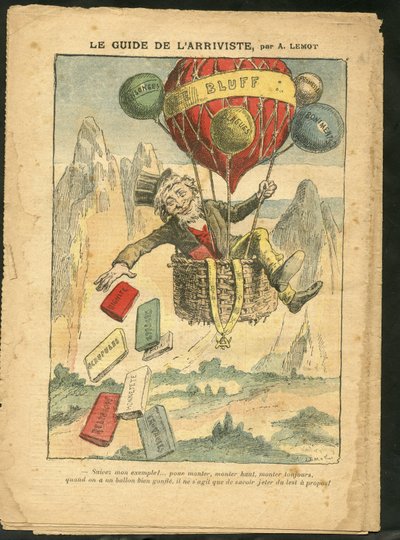 Ilustracja Achille Lemot (1846-1909) w Le Pelerin autorstwa Achille Lemot