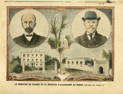 Ilustracja Achille Lemot (1846-1909) w Le Pelerin autorstwa Achille Lemot