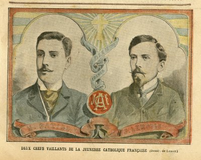 Ilustracja Achille Lemot (1846-1909) w Le Pelerin autorstwa Achille Lemot