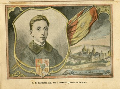 Ilustracja Achille Lemot (1846-1909) w Le Pelerin autorstwa Achille Lemot