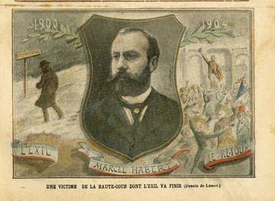 Ilustracja Achille Lemot (1846-1909) w Le Pelerin autorstwa Achille Lemot