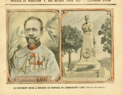 Ilustracja Achille Lemot (1846-1909) w Le Pelerin autorstwa Achille Lemot