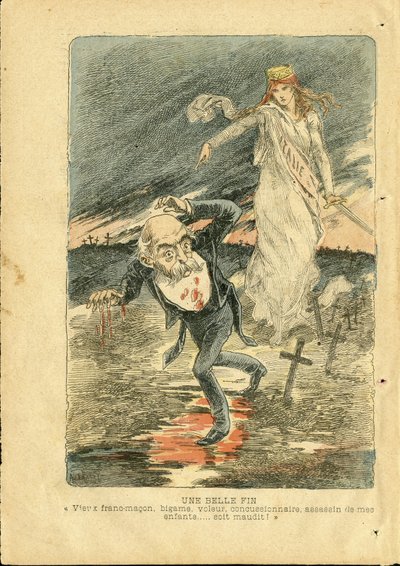 Ilustracja Achille Lemot (1846-1909) w Le Pelerin autorstwa Achille Lemot