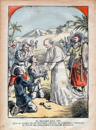 Papież Leon XIII (Vincenzo Gioacchino Pecci autorstwa Achille Lemot