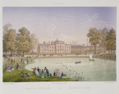 Pałac Kensington, c.1862 autorstwa Achille Louis Martinet