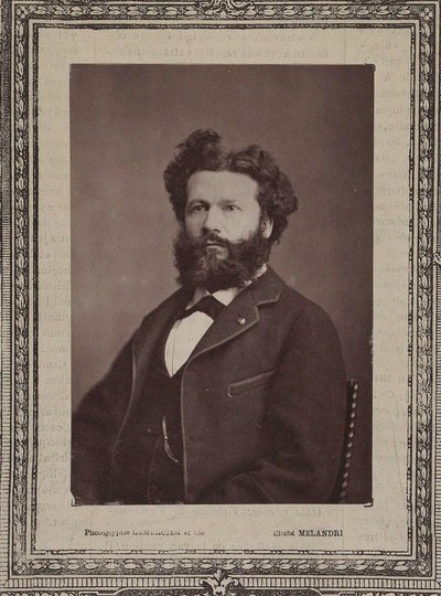 Portret Camille Flammarion 1842-1925, 1880. autorstwa Achille Melandri