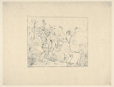 Wolni Czarni w Hayti z Confederate War Etchings, 1861-63. autorstwa Adalbert John Volck