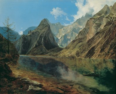 Königssee z Watzmann autorstwa Adalbert Stifter