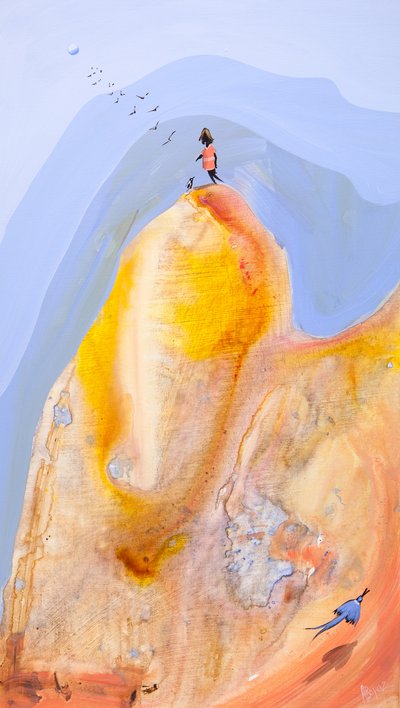 Kolorowa wyprawa w góry autorstwa Adam Bogusz