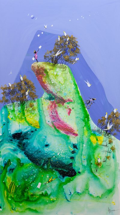 Fantastyczny lot nad górami autorstwa Adam Bogusz