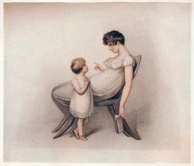 Nie mogłem nauczyć się mojej książki Mamo, c1810 autorstwa Adam Buck