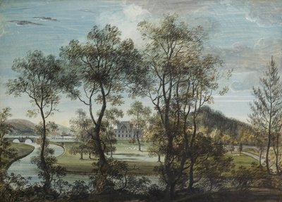 Widoki Inverary, 1781 autorstwa Adam Callander