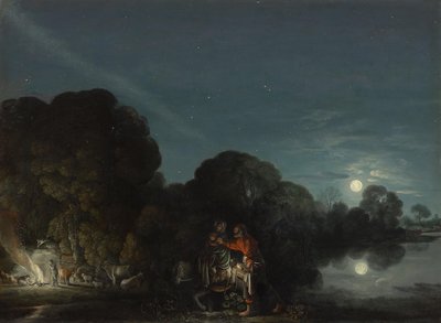 Ucieczka do Egiptu autorstwa Adam Elsheimer