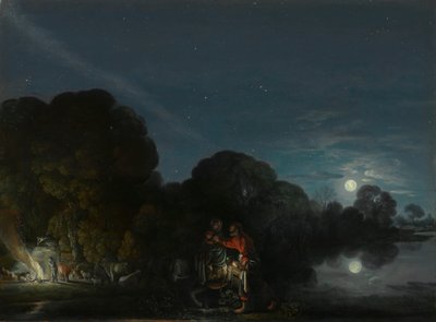 Ucieczka do Egiptu autorstwa Adam Elsheimer