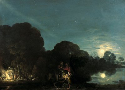 Ucieczka do Egiptu autorstwa Adam Elsheimer