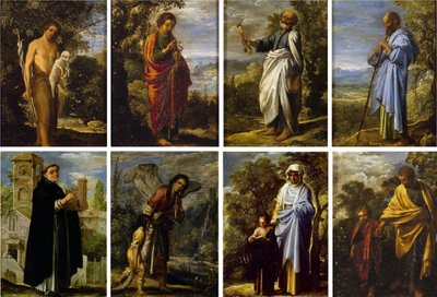 zestaw małych scen religijnych autorstwa Adam Elsheimer