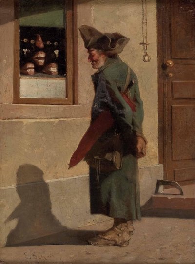 Żołnierz w sklepie z protezami autorstwa Adam Ernst Schalck