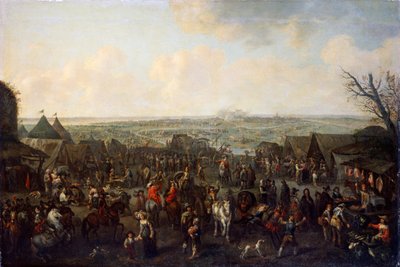 Oblężenie miasta, 1660. autorstwa Adam Frans van der Meulen