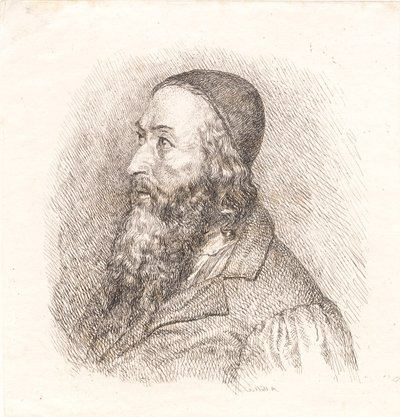 Rabin Salomon Thurcorvitsch autorstwa Adam Müller