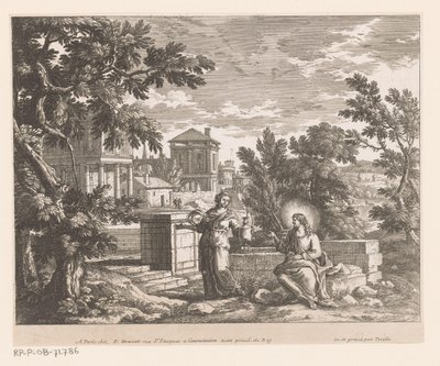 Chrystus i Samarytanka autorstwa Adam Perelle