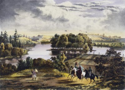 Widok Izhory, 1833 autorstwa Adam Tirpeune