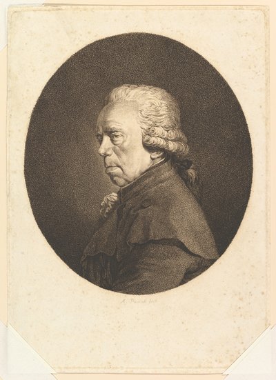 Portret Johanna Christiana Branda, 1793. autorstwa Adam von Bartsch