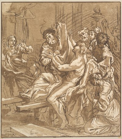 Cud z Naim, 1786. autorstwa Adam von Bartsch