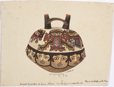Kontener z Nazca, Peru autorstwa Adela Breton