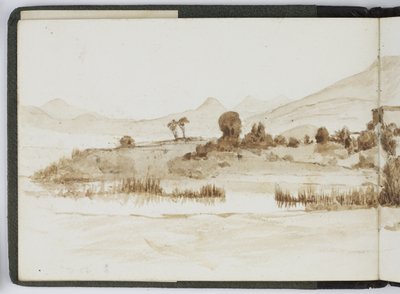 Szkicownik akwareli, Rysunki i notatki, Meksyk, 1896-1898 (akwarela) autorstwa Adela Breton