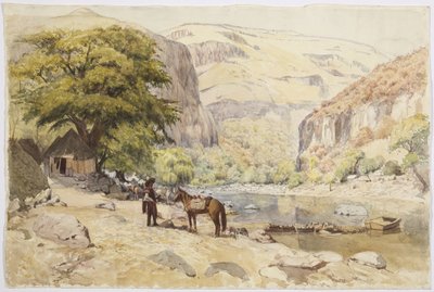 Widok na Guadalajara, stan Jalisco, Meksyk autorstwa Adela Breton