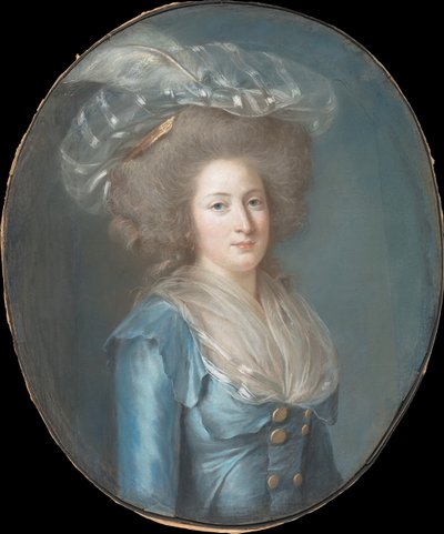 Madame Elżbieta z Francji 1764-1794, ca. 1787. autorstwa Adelaide Labille Guiard