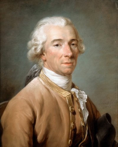 Portret Jacques-Antoine Beaufort 1721-1784, 1783. autorstwa Adelaide Labille Guiard