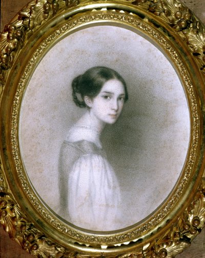 Portret Leopoldyna Hugo (1824-43) (rysunek) autorstwa Adele Julie Hugo