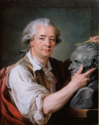 Augustin Pajou autorstwa Adelaide Labille Guiard