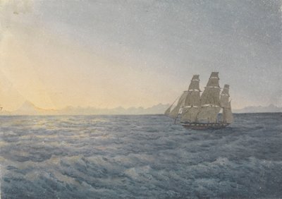 "Andy, szczyt Aconcagua oddalony o 170 mil, 18 czerwca 1849 r. autorstwa Admiral Sir Edward Gennys Fanshawe